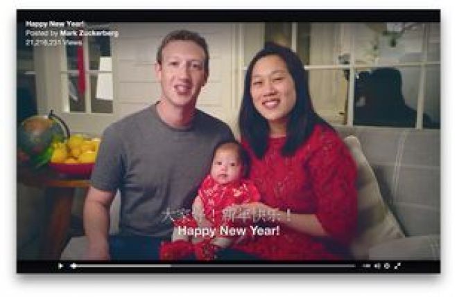 Facebook CEO offers holiday greetings in Mandarin