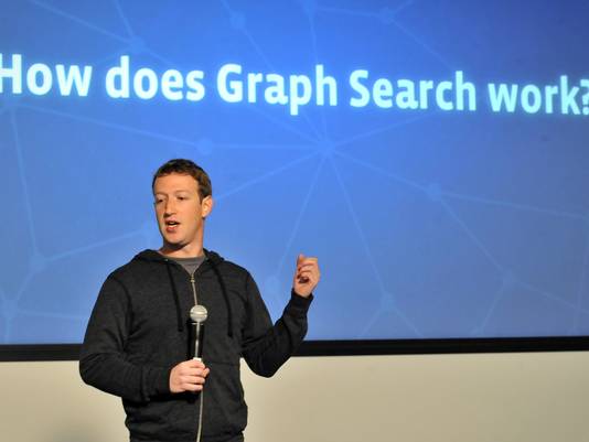 mark zuckerberg graph search